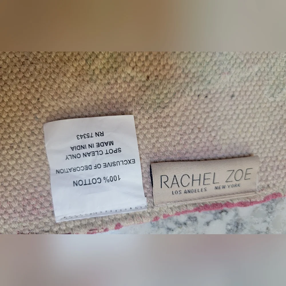 Gorgeous Rachel Zoe Colorful Heart and Floral Pattern Rug ❤️ - Picture 8 of 8